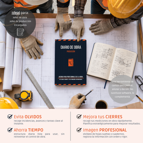 Diario de Obra — Cuaderno de Gestión para Jefes de Obra