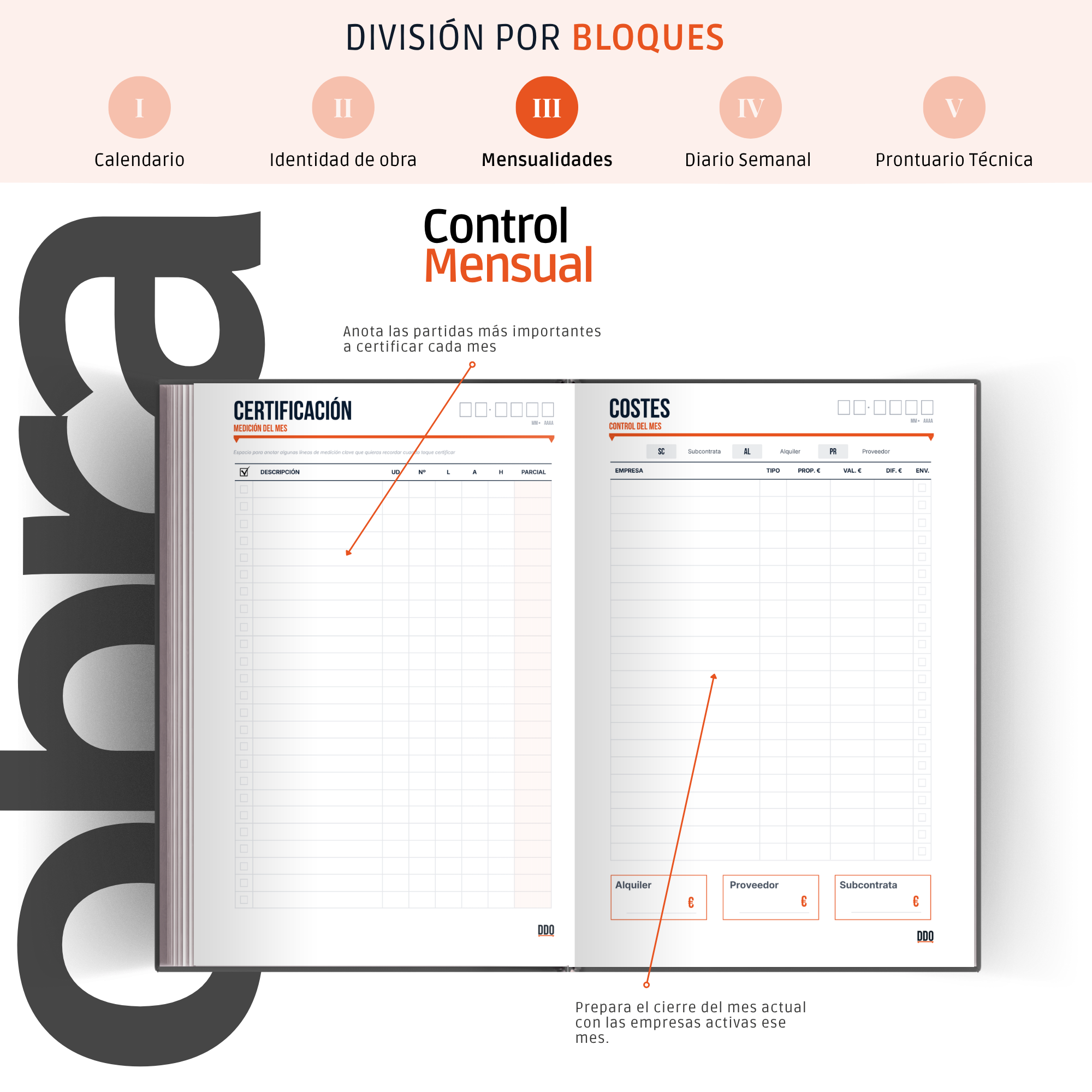 Diario de Obra — Cuaderno de Gestión para Jefes de Obra